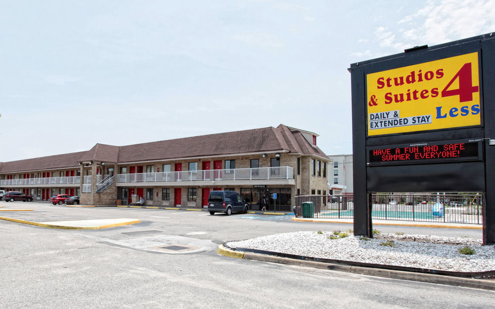 Studios And Suites 4 Less Battlefield Blvd Τσέσαπικ Εξωτερικό φωτογραφία